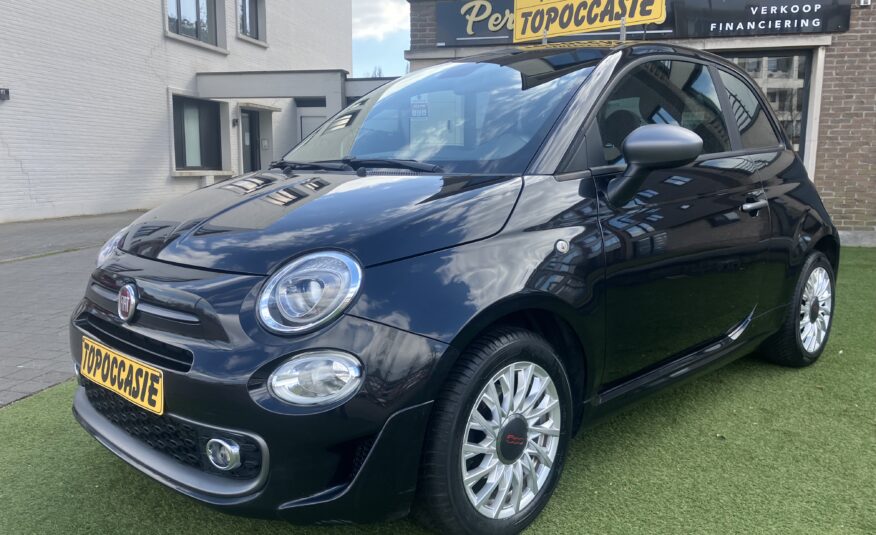 FIAT 500 SPORTUITVOERING-VELE OPTIES-HALF LEDER-50.000 KM