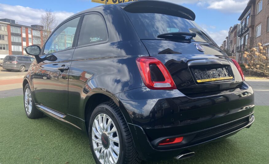 FIAT 500 SPORTUITVOERING-VELE OPTIES-HALF LEDER-50.000 KM