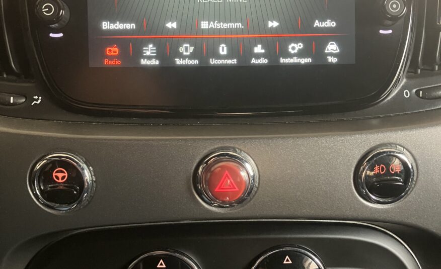 FIAT 500 SPORTUITVOERING-VELE OPTIES-HALF LEDER-50.000 KM